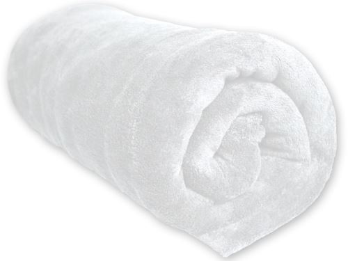 Couverture MICROFIBRE polaire 220x240 cm blanc par Soleil d'ocre