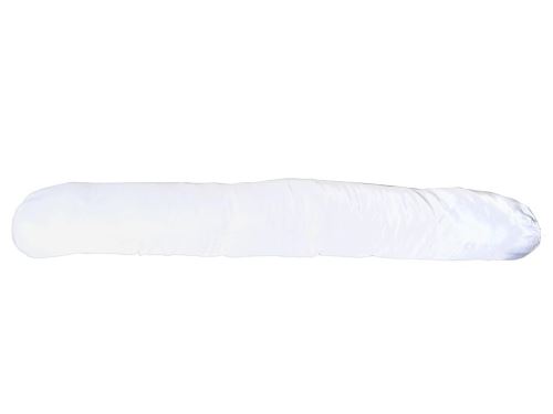 Traversin en coton 30x160 cm POLLUX blanc