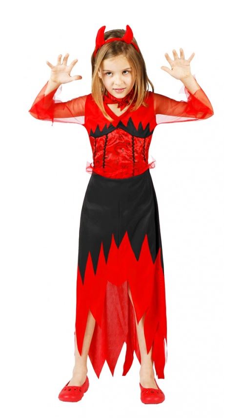 Costume de Demonia - Fille Taille : 3/5 ans (94 à 108 cm)