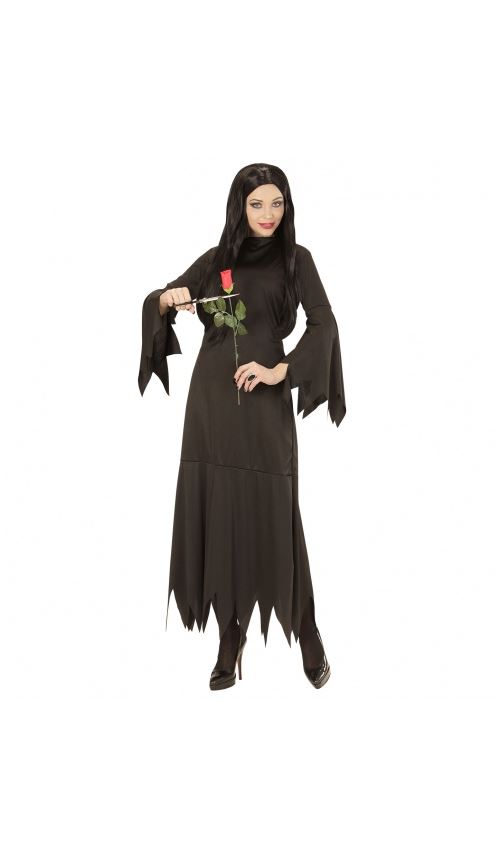 Déguisement de Sorcière Gothique - Mortisia - Adulte Taille : L - 40/42
