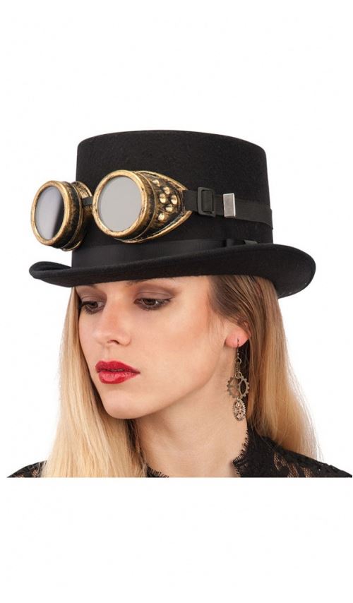 Lunettes d'Aviateur - Tuiles - Steampunk