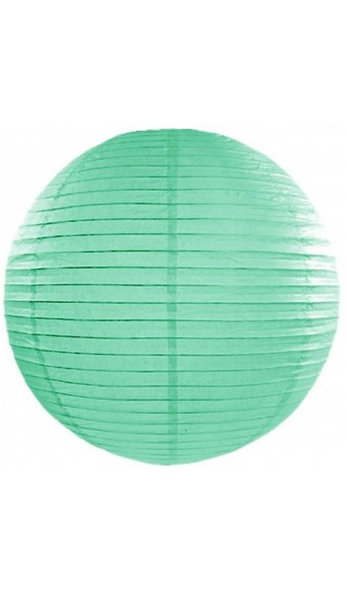 Lanterne Boule - Mint x 35 cm