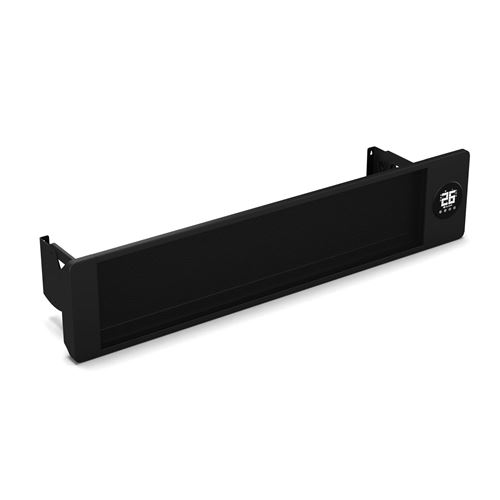 Cosmic Beam Infrarot-Wandstrahler   für außen   5 bis 50 Grad   IP44   bis 25 m² Matt-Schwarz 3300_watt