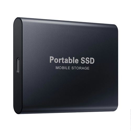 Disque Dur SSD Externe portable haut de vitesse USB3.0 Noir 500G