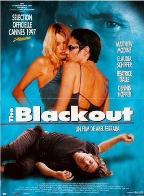 The Blackout - 1997 - Claudia Schiffer - 116x158cm - Affiche de cinéma originale pliée