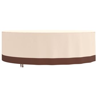Housse De Protection Meubles Jardin 130x120x100cm - Tissu Oxford 600D Imperméable UV - Avec Sangles