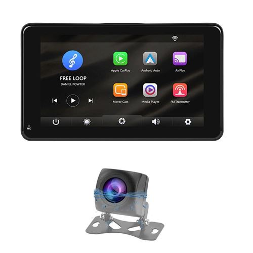 Autoradio 7 Pouces HD Avec CarPlay Android Auto Caméra Et Support Voix YONIS