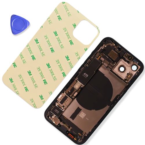 Vitre Arrière Pour IPhone 13 Pro Max - Vert - Avec Adhésif (big Hole) - Neuf Sous Blister