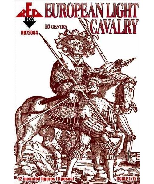 European Cavalry,16th Century,set 1 - 1:72e - Red Box