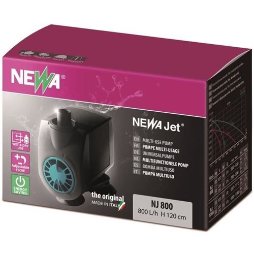 Meilleurs prix pour NEWA Pompe New Jet Nj 800 - Pour aquarium