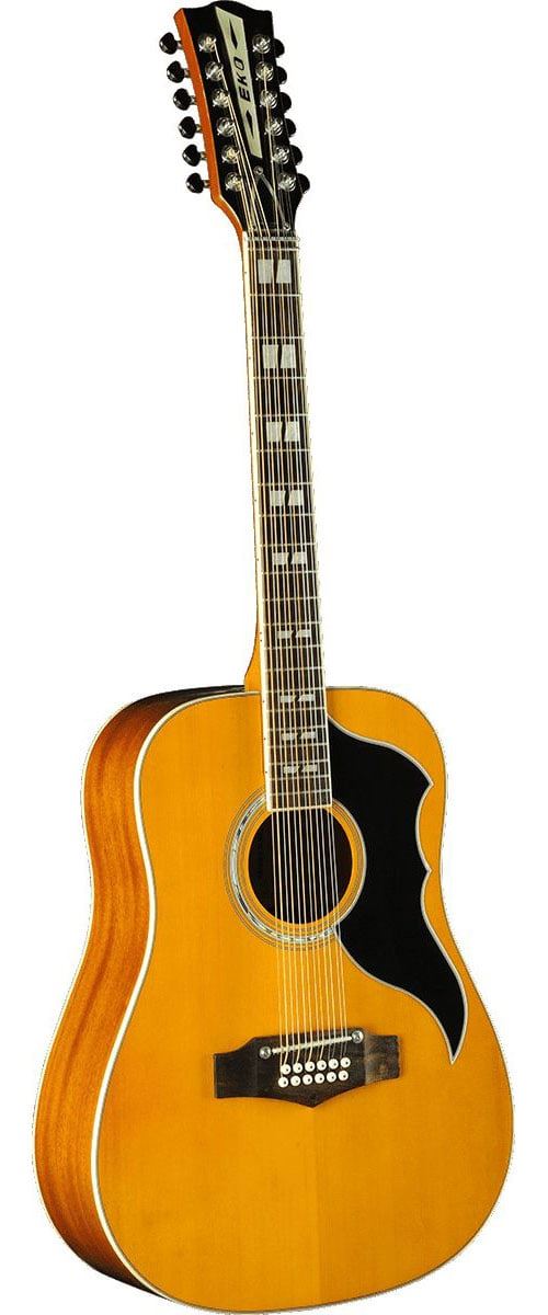 Eko RANGERVR12-EQ-NAT - Guitare électro-acoustique 12 cordes - Vintage Natural