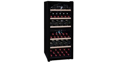 La S Cave De Mise A Temperature Double Zone La Sommeliere 102 Bouteilles, Classe G
