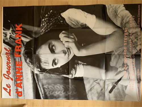 Acheter Le Journal d'Anne Frank - 1994 - Millie Perkins - 80x120cm - Affiche de cinéma originale pliée État correct - 28,99 € Le Journal d'Anne Frank - 1994 - Millie Perkins - 80x120cm - Affiche de cinéma originale pliée État correct - N/A reconditionné disponible sur Fnac