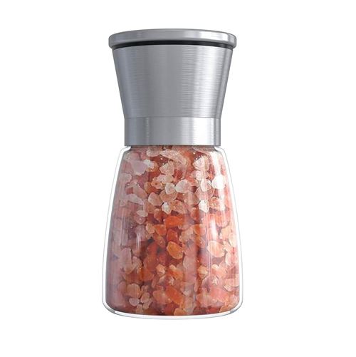 Moulin à sel et poivre MINI 180ml Argent