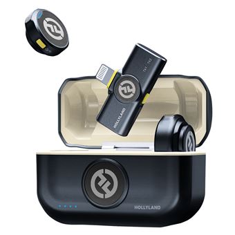 Lot De 2 Microphones Cravate Professionnels Sans Fil Pour