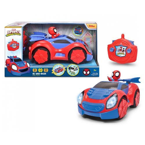 Simba Toys 203225000 - Jada Voiture radio command&eacute; Spidey Web Racer