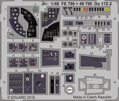 Do 17z-2 For Icm - 1:48e - Eduard Accessories