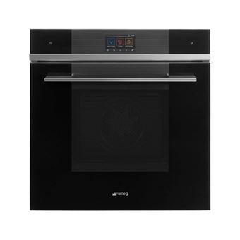 Four ''Linea'' Électronique Multifonction (19 dont chaleur tournante, ECO, Decongelation), Prechauffage rapide, 3 cuissons enchainees, Sonde de cuisson, nettoyage Pyrolyse, grand moufle 68 litres nets, afficheur TFT tactile, 150 recettes automatiques