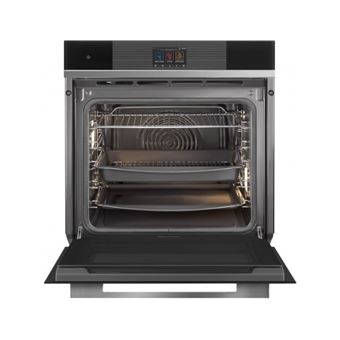 Four ''Linea'' Électronique Multifonction (19 dont chaleur tournante, ECO, Decongelation), Prechauffage rapide, 3 cuissons enchainees, Sonde de cuisson, nettoyage Pyrolyse, grand moufle 68 litres nets, afficheur TFT tactile, 150 recettes automatiques