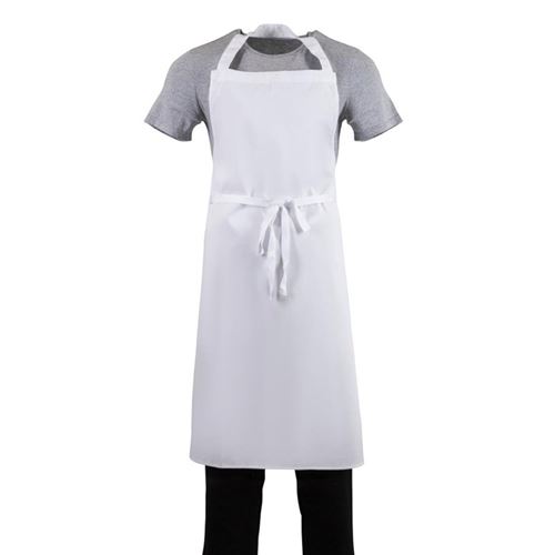 Tablier Bavette Blanc XL   Whites Chefs Clothing