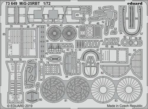 Eduard Mig-25Rbt For Icm - 1:72E - Accessories - Image 2
