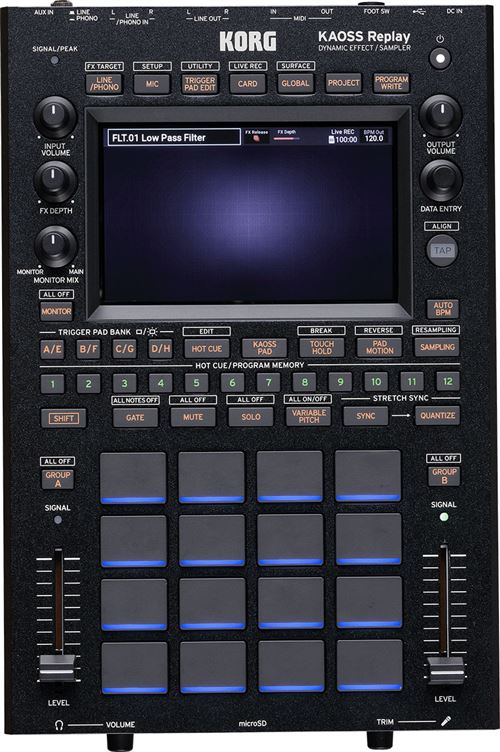 Korg KAOSS Pad Replay Dynamic Effect Sampler