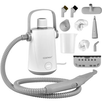 Giantex Nettoyeur à Vapeur à Main Portable 1000W  (Gris + Blanc) - 1