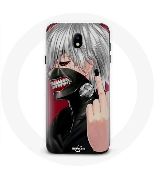 Coque pour Samsung Galaxy S4 Tokyo Ghoul Kaneki Ken Masque Anime doigt Maniacase
