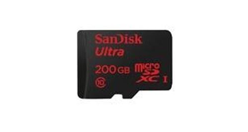 SanDisk Ultra - Premium Edition carte mémoire flash (adaptateur microSDXC vers SD inclus(e)) - 200 Go - Class 10 - microSDXC UHS-I