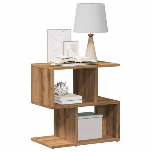 VIDAXL - Table de chevet - Chêne artisanal - Lot de 2 - Image 3