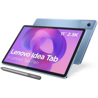 Lenovo Idea Tab ZAFR - Tablette - 128 Go UFS card - 11" IPS (2560 x 1600) - Logement microSD - bleu polaire - 1