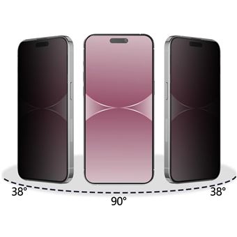 Verre Trempé Intégral pour iPhone 15 Pro Max Vitre Protection Lot-2
