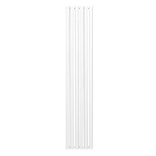 Radiateur à Colonne Ovale Chauffage Vertical Blanc 1800mm x 360mm