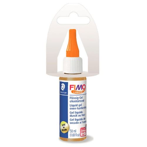 Gel pâte polymère liquide 50 ml doré - FIMO