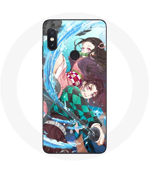 Coque Pour Xiaomi Redmi Note Ai Dual Camera Tanjiro Et Nezuko Demon Slayer Kimetsu No Yaiba