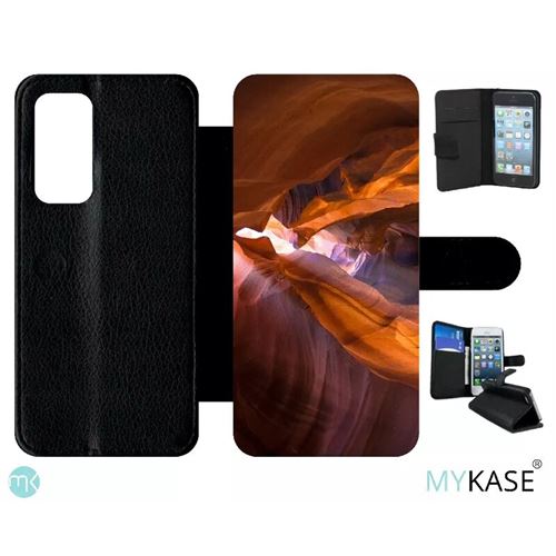 Etui My-Kase pour P40 - grotte fantastique - Simili-cuir Noir