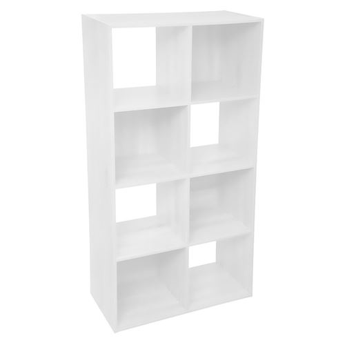 Non Communiqué Blanc Etagère 8 Cases Mix 5Five