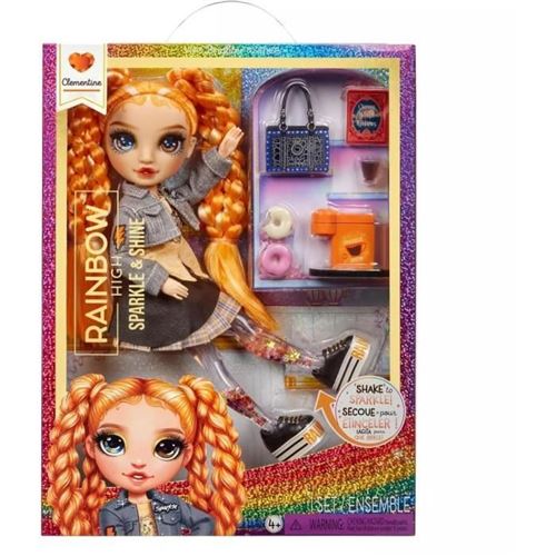 Rainbow High - Poupée mannequin - 27cm - Orange - Image 3