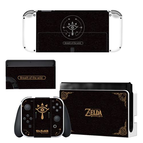 Autocollant Sticker Skin de Protection pour Nintendo Switch OLED, ZELDA #34