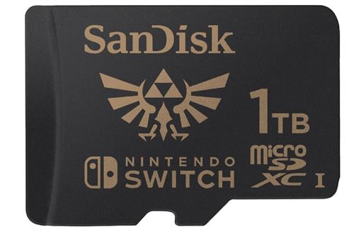 SanDisk 1 To microSDXC Carte pour Nintendo Switch - Produit sous licence Nintendo