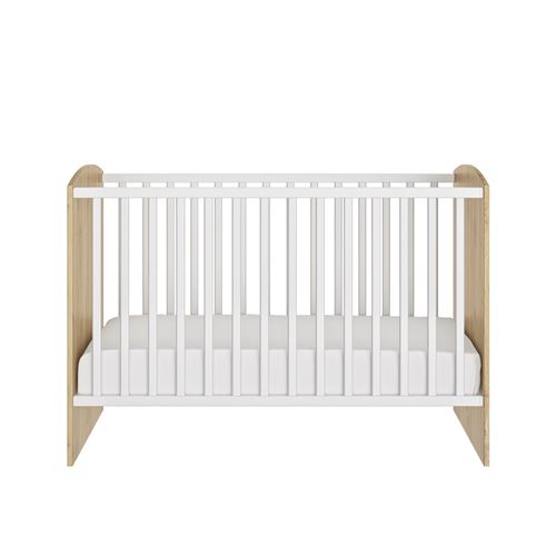 Lit b&eacute;b&eacute; ARTHUR Bois Marron clair 70x140 cm