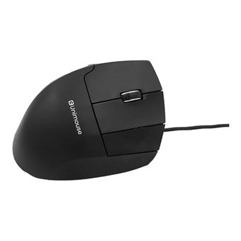 Contour Unimouse - Verticale muis - ergonomisch - rechtshandig - 7 knoppen - met bekabeling - USB - 1