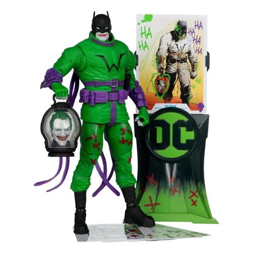 DC Multiverse - Figurine Batman (Batman: Last Knight on Earth) Jokerized (Gold Label) 18 cm État correct - N/A reconditionné disponible sur Fnac