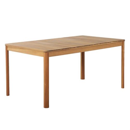 Table de jardin ORIA en bois d'acacia 160 cm - Elle Décoration
