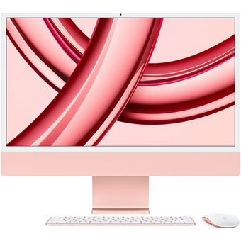 iMac 24" 2023 M3 4,1 Ghz 8 Go 256 Go SSD Rose - 1