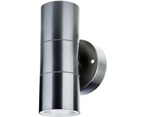 V-TAC VT-7622 es Applique extérieure LED GU10 acier inoxydable (brossé)