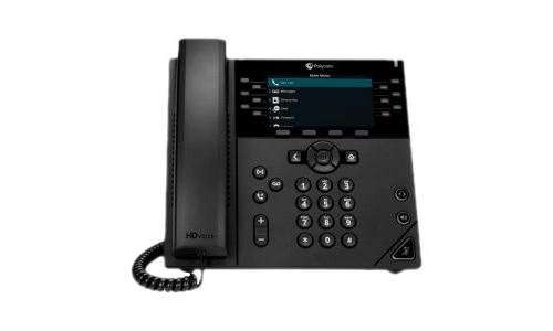 Poly VVX 450 Business IP Phone - Téléphone VoIP - (conférence) à trois capacité d'appel - SIP, SDP - 12 lignes