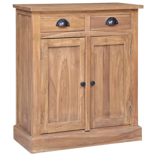 vidaXL Armoire latérale 65 x 30 x 75 cm Teck solide