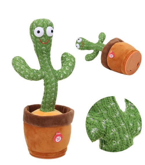 Bn-jouet kaktus qui repete avec 120 sanger, Hawaii jouet peluche