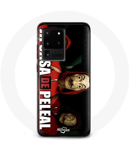 Coque pour Samsung Galaxy S20 Ultra La casa de papel Le masque dali Maniacase